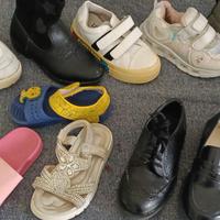 lotto scarpe per rivendita mercatini 