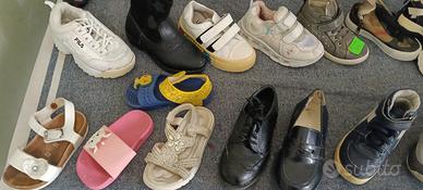 lotto scarpe per rivendita mercatini 