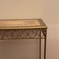 Consolle in ferro battuto