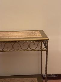 Consolle in ferro battuto