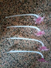 Fiori in Vetro di Murano Rosa e Bianco Nuovo 