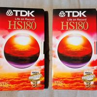 VHS Vergini TDK nuove ma non sigillate