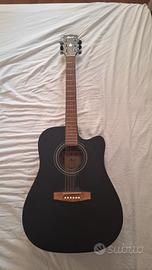 Chitarra acustica elettrificata CORT nera