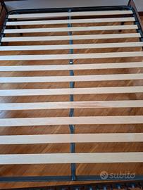 Branda letto con toghe in legno letto matrimoniale