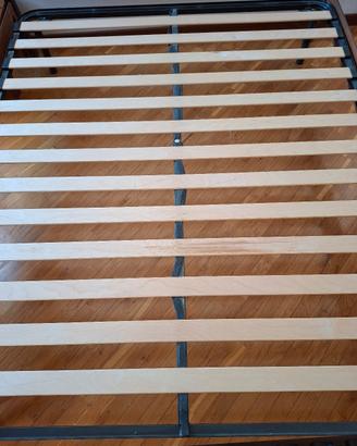 Branda letto con toghe in legno letto matrimoniale