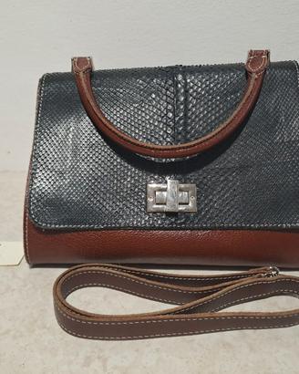 Borsa Vera Pelle Vintage