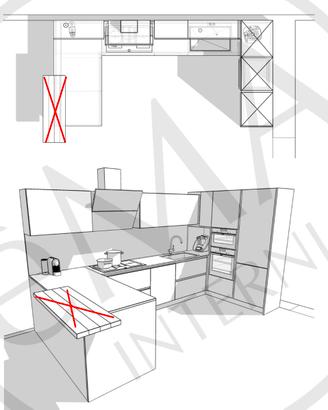 Cucina Arredo3 nuova mai montata