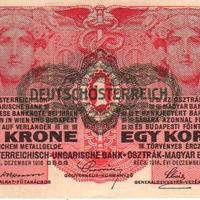 Banconota Austria-Ungheria 1916. 1 Corona