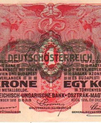 Banconota Austria-Ungheria 1916. 1 Corona