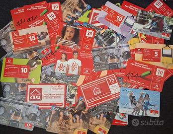 120 RICARICHE VODAFONE - OMNITEL - collezionismo