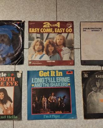 Vinili 45 giri vecchi, +500 vinili a disposizione 