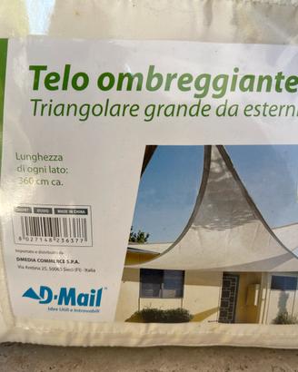 Telo ombreggiante triangolare