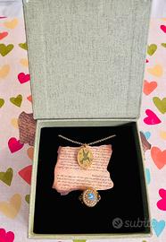 Set collana e anello acciaio The Bird