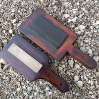 LOTTO 2 PIETRE AFFILATURA AFFILARE PIALLA RASOIO