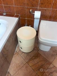 Comodino componibili kartell originale anni 70
