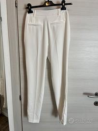 Pantalone bianco nuovo con cartellino