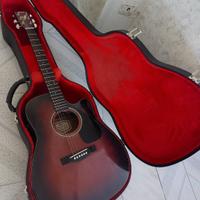 chitarra acustica amplificata yamaha 