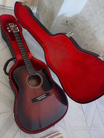 chitarra acustica amplificata yamaha 