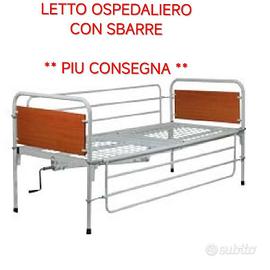 Letto Ospedaliero Con Sbarre Più Consegna