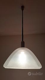 Lampadario a sospensione in cristallo