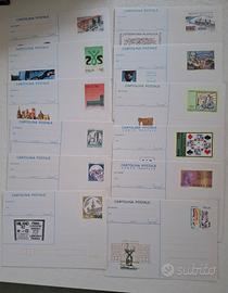 Dodici cartoline postali italiane, tutte non viagg