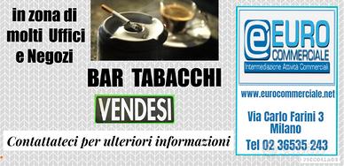 081/18 Piccolo BAR TABACCHI in zona centro storico