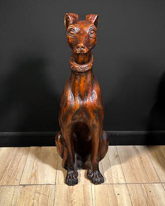 Scultura in Legno, Levriero
