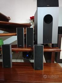 set case per impianto surraund.