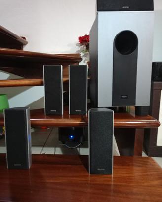 set case per impianto surraund.