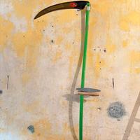 Falcetto con cote, praticamente nuovo