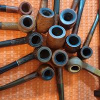 pipe  lotto 12 pz + porta pipe