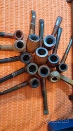 pipe  lotto 12 pz + porta pipe