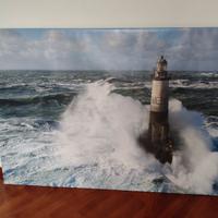 Quadro stampa su Tela, il Faro, 200x140cm