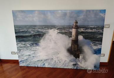 Quadro stampa su Tela, il Faro, 200x140cm