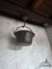 paiolo con catena