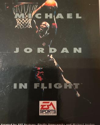 Michael Jordan in flight - Ea Sports video game