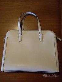 Borsa rigida da donna / porta PC panna Carpisa
