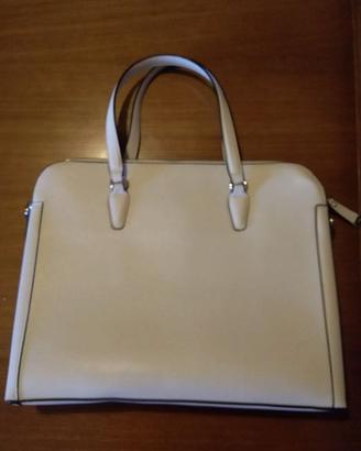 Borsa rigida da donna / porta PC panna Carpisa