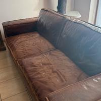 Divano in pelle Maison du Monde