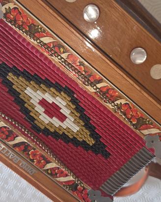 Organetto Diatonico Dino Baffetti Mini (Ciliegio) 