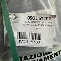 Stazione di sollevamento 500 con 2 pompe ROTOTEC