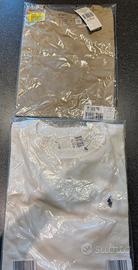 magliette polo ralph lauren nuove bianca/beige
