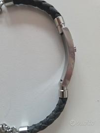 Bracciale Sector uomo acciaio nero