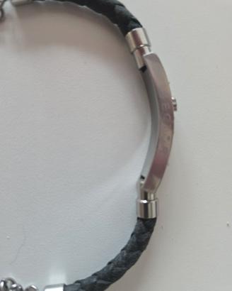 Bracciale Sector uomo acciaio nero