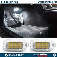 Luci LED Vano Piedi Mercedes GLA X156 Luci Bianche