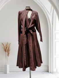 completo PANCALDI in pura seta originale vintage 