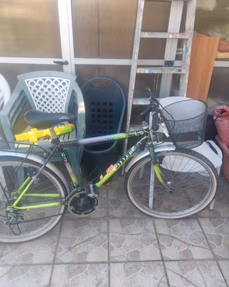 bici MTB da 26 copertone avanti da cambiare 