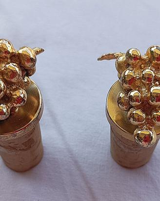 Coppia di Tappi per Bottiglie di Vino
