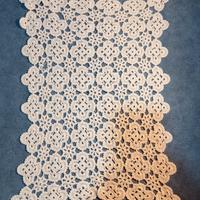 copri tavolo artigianale 60 vintage uncinetto 