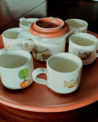 Servizio da Caffè NUOVO Fatto a Mano
